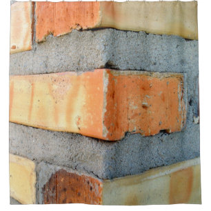 Bricks Shower Curtain