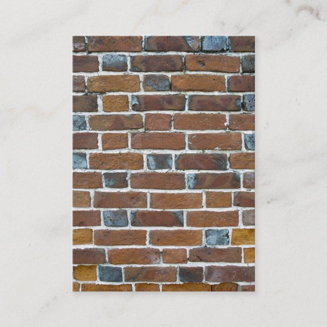 BRICKS WALL BUSINESS CARD (Front)