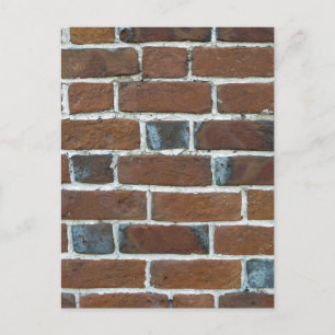 BRICKS WALL POSTCARD