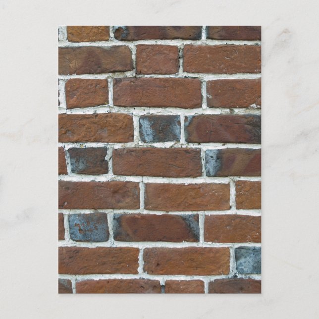 BRICKS WALL POSTCARD (Front)