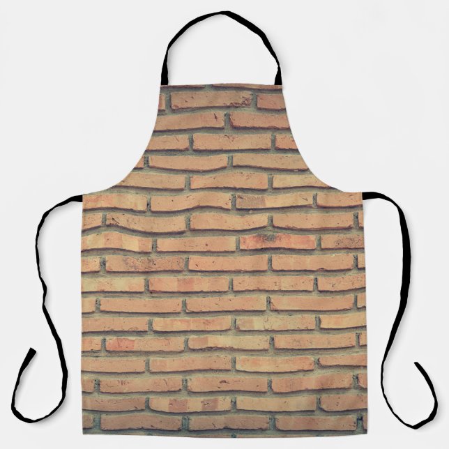 Bricks wall red bricks brick wall apron (Front)