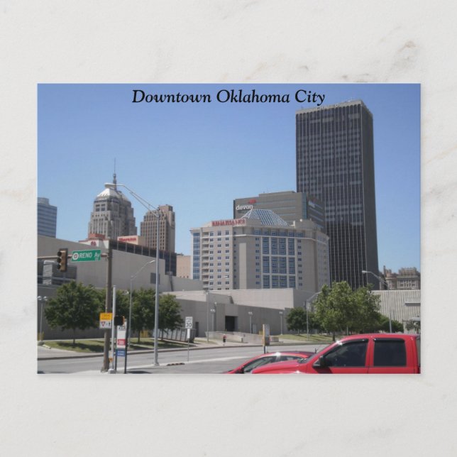 Bricktown - Hotels 011, Downtown Oklahoma City Postcard (Front)