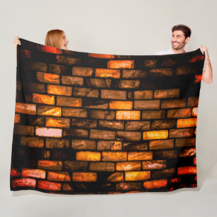 Brickwall Fleece Blanket