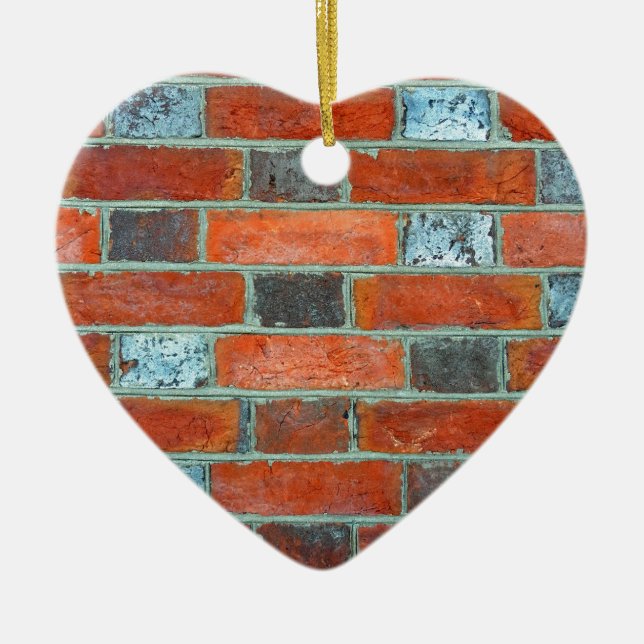 Brickwork Ceramic Ornament (Front)