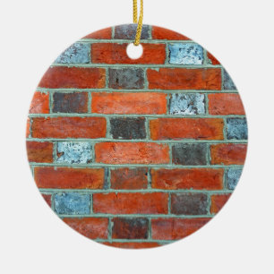 Brickwork Ceramic Tree Decoration