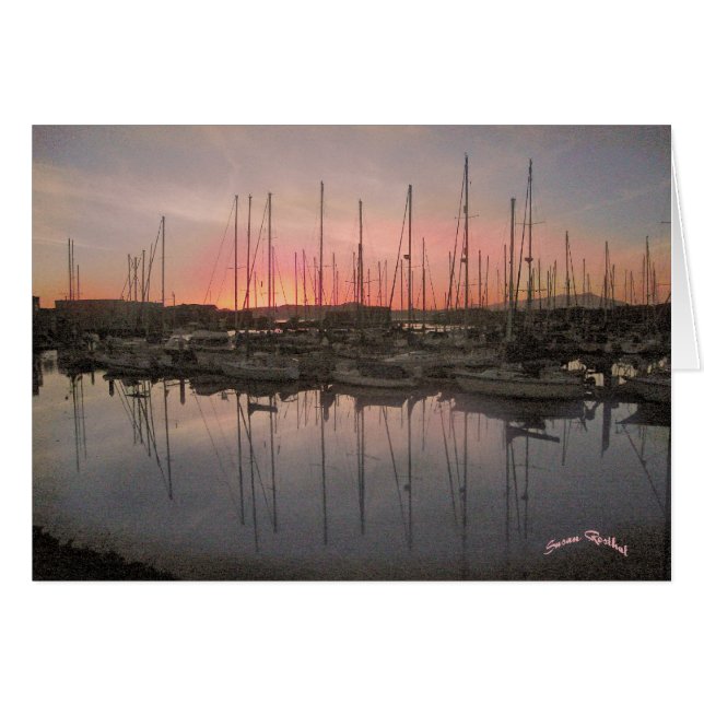 Brickyard /Cove Marina at Sunset (Front Horizontal)