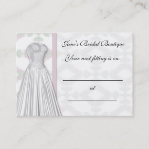 Bridal Appointment Card