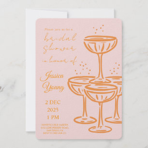 Bridal Bash & Cocktail Call bridal Invitation