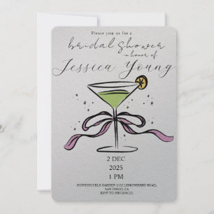 Bridal Bash & Cocktail Call bridal  Invitation
