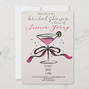 Bridal Bash & Cocktail Call bridal Invitation