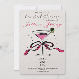Bridal Bash & Cocktail Call bridal Invitation