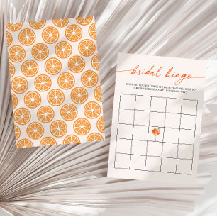 Bridal Bingo Aperol Spritz Bridal Shower Game Card