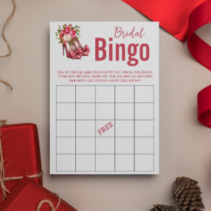 Bridal Bingo Christmas Bridal Shower Game
