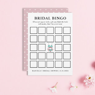 Bridal Bingo   Lingerie Bridal Party Invitation