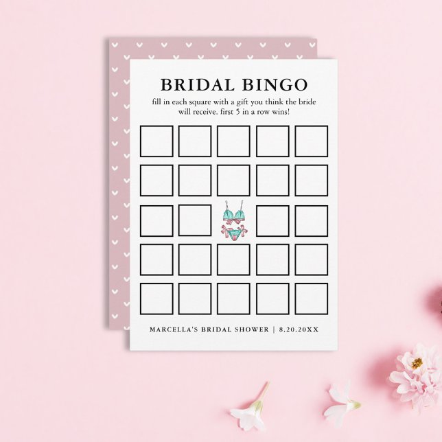 Bridal Bingo | Lingerie Bridal Party Invitation (Creator Uploaded)