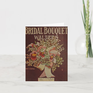 Bridal Bouquet Waltz Card