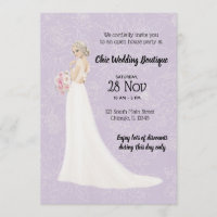 Bridal boutique open house choose background colou