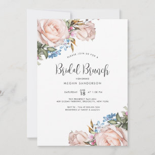 Bridal Brunch Floral Invitation