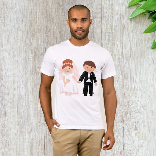 Bridal Couple Mens T-Shirt