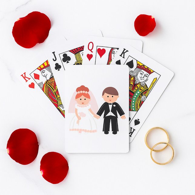 Bridal Couple Playing Cards (Creator Uploaded)