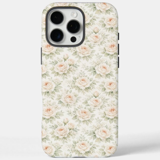 Bridal Floral Pattern Case-Mate iPhone Case (Back)