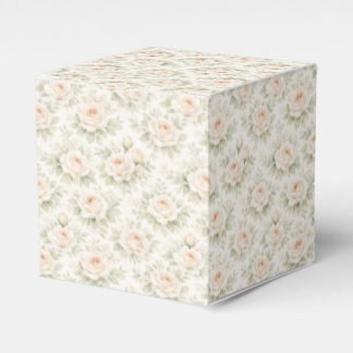 Bridal Floral Pattern Favour Box
