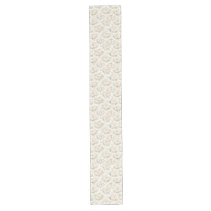 Bridal Floral Pattern Long Table Runner