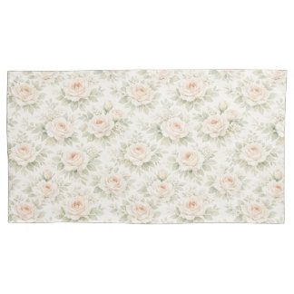 Bridal Floral Pattern Pillowcase