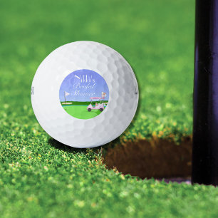 Bridal Golf Cart Golf Bridal Shower Golf Balls