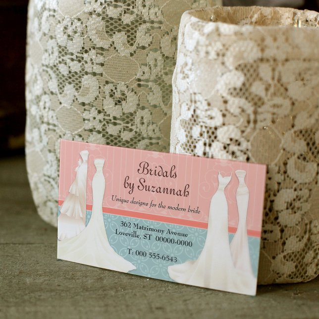 Bridal Gown Business Card (Creator Uploaded)