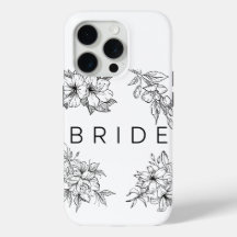 Bridal iPhone 15 pro phone case