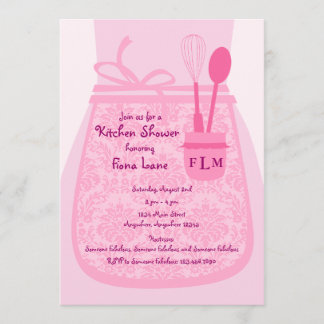 Bridal Kitchen Shower Party Invitation