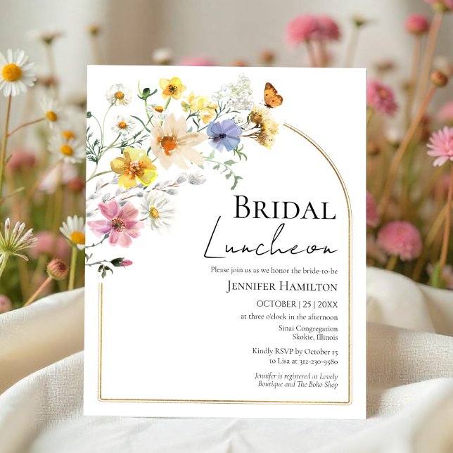 Bridal Luncheon | Boho Bridal Shower Invitation (Creator Uploaded)