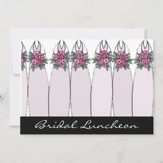 Bridal Luncheon Invitation (Front)