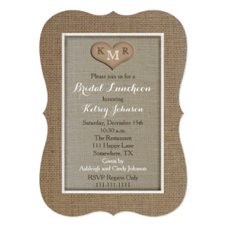 bridesmaids luncheon invitations