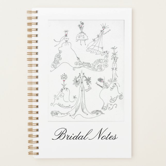 Bridal Note Book Planner (Front)