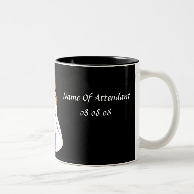 "Bridal Party Attendant" - Customisable Mug (Right)