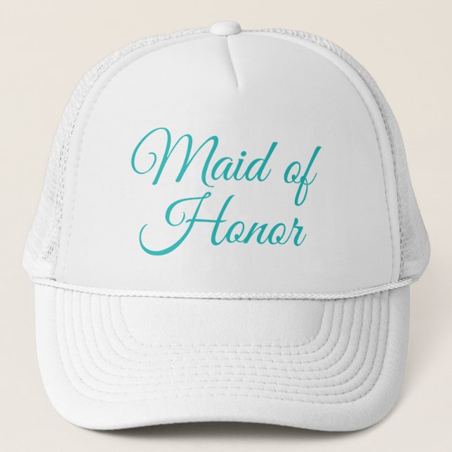 Bridal Party - Bride Trucker Hat (Front)