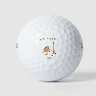 Bridal Party Gift Bachelorette Outings Fun Artists Golf Balls
