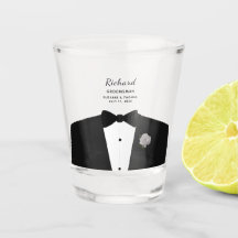 Bridal Party Groomsman Shot glass