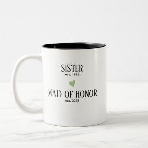 Bridal Party Mug Maid of Honour Proposal Maid of H