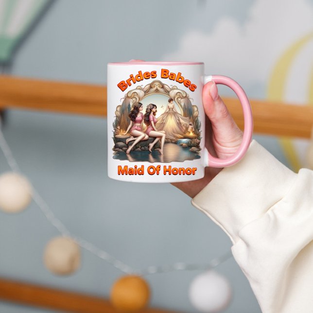 Bridal Party party with the girls in style Mug (Creator Uploaded)