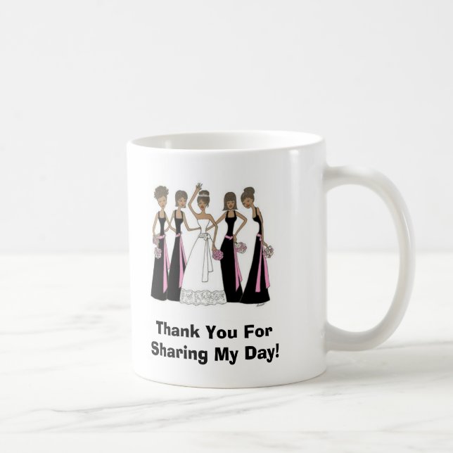 Bridal Party Thank You Mug (Right)