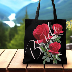 Bridal Red Roses Brides Bag