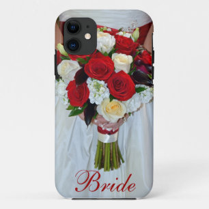 Bridal rose bouquet iphone 5 case