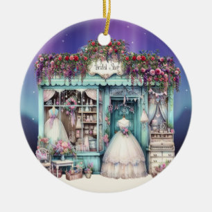 BRIDAL Shop  Ceramic Ornament