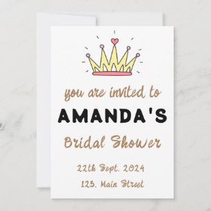 Bridal Shower Announcement