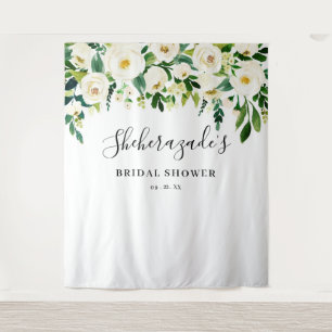 Bridal Shower Backdrop, Photo Prop, Photo Booth Tapestry