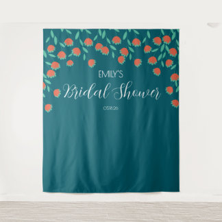 Bridal Shower Backdrop Tapestry