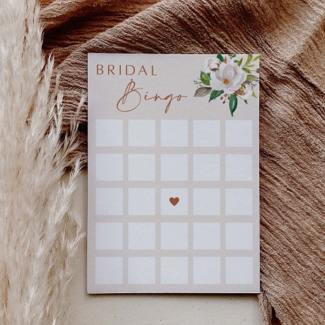 Bridal Shower Bingo Activity Game Card L201 (Creator Uploaded)